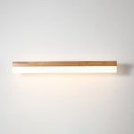 Prostokątna lampa sufitowa do łazienki