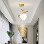 Czarna lampa sufitowa do salonu